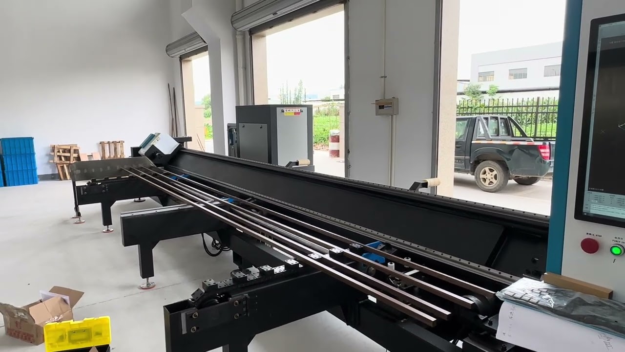 K9 Semi-automatic  square tube cutting