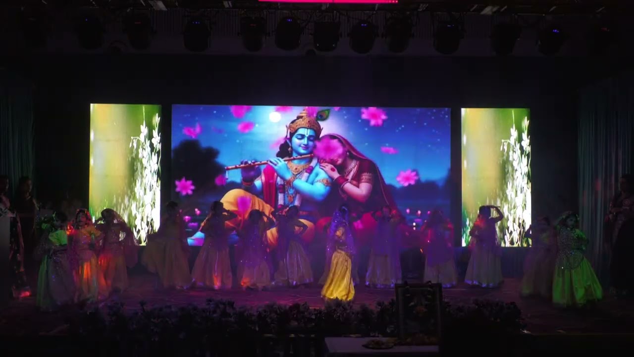 Radha Theme Dance ll UKG ll Bachpan Jagdalpur ll Annual Function 2025 -26