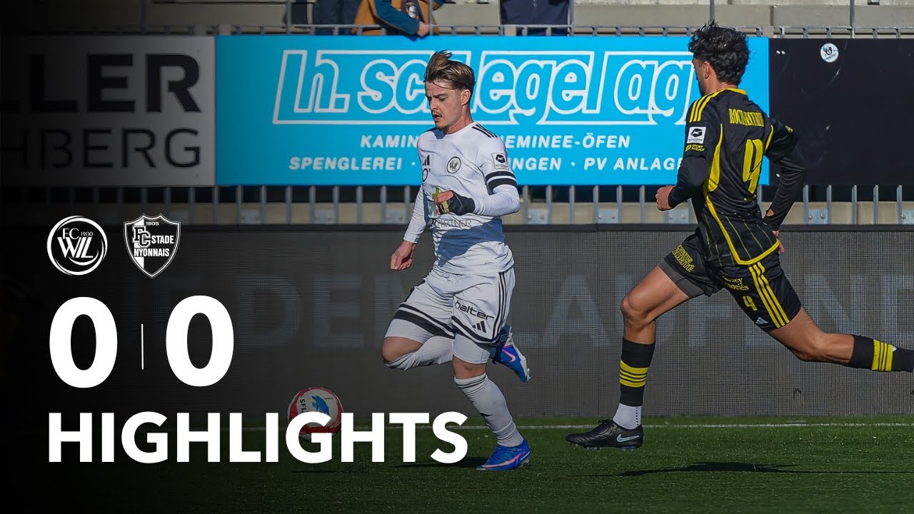 Highlights FC Wil 1900 - Stade Nyonnais