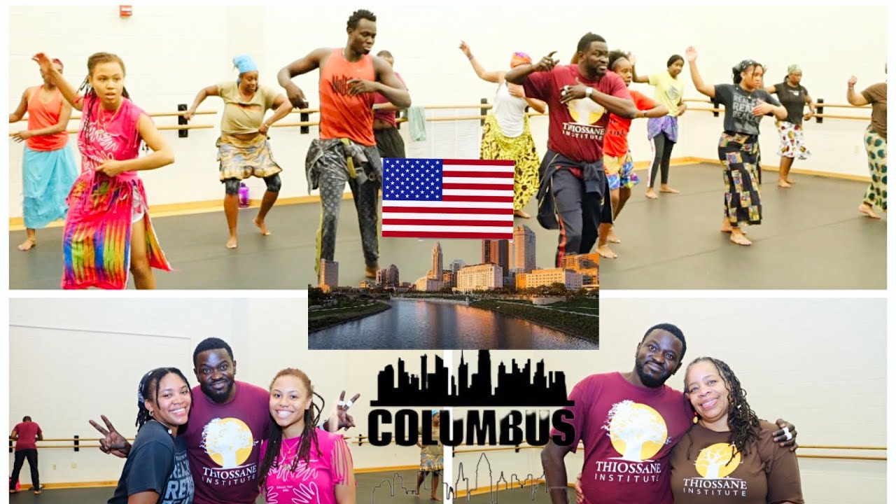 AU  États-Unis Pape Moussa sonko partout dans le monde donne des cours de danse ..