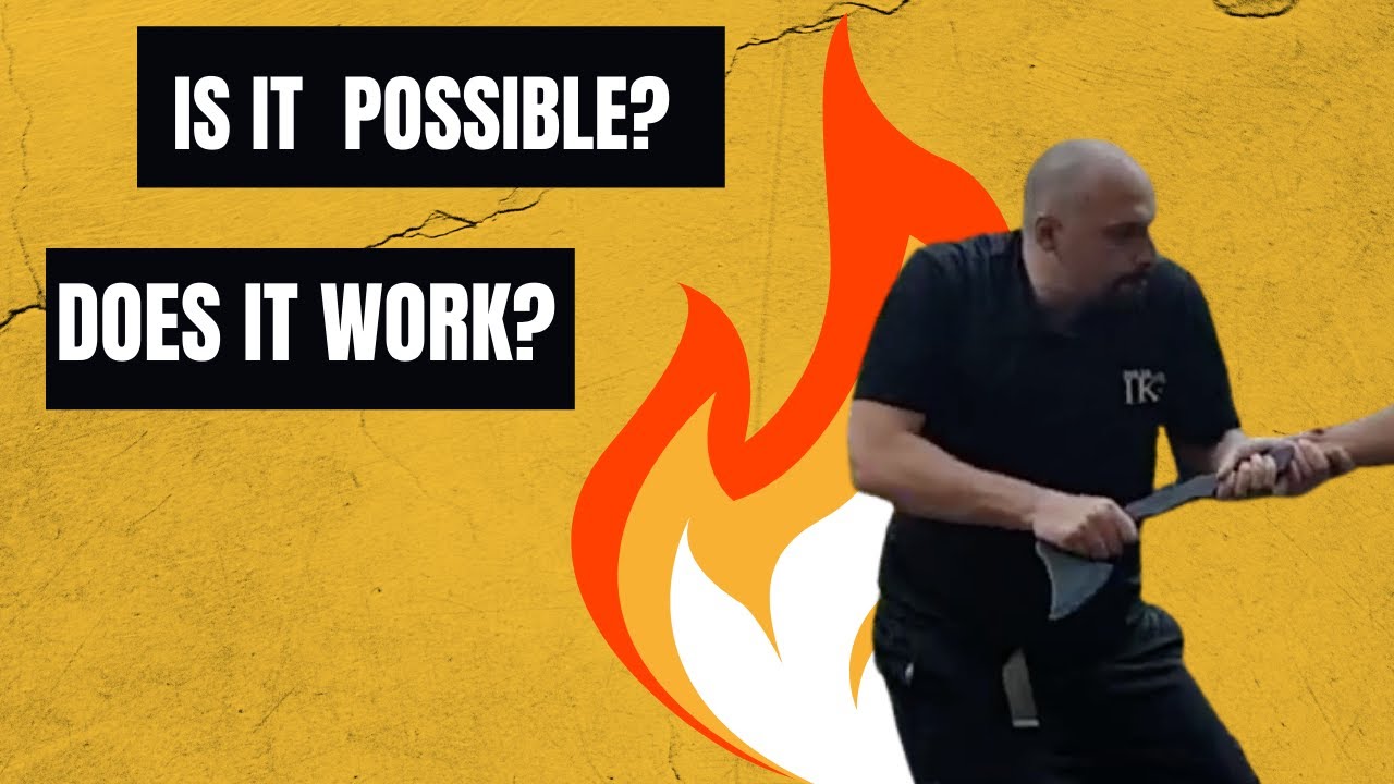 How to defend from an Axe attack | Unarmed Axe Defense
