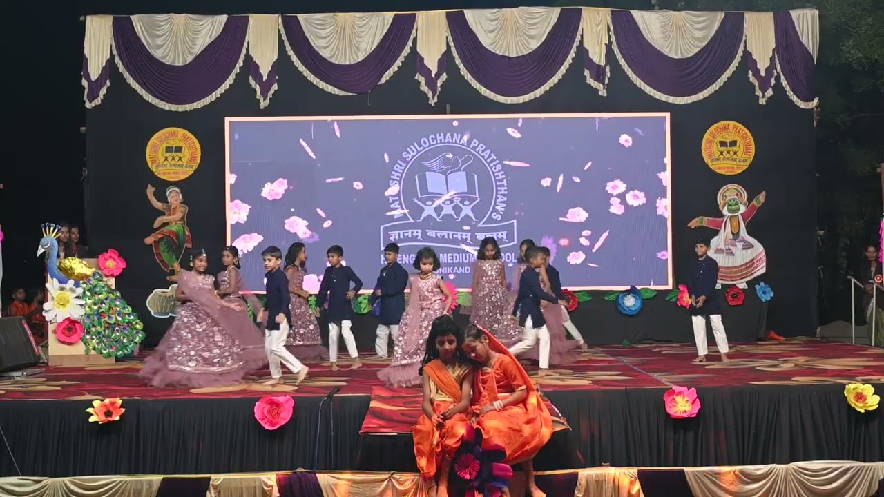 Ram Siya Ram - HD English Medium School Gathering Dance - 2024-25