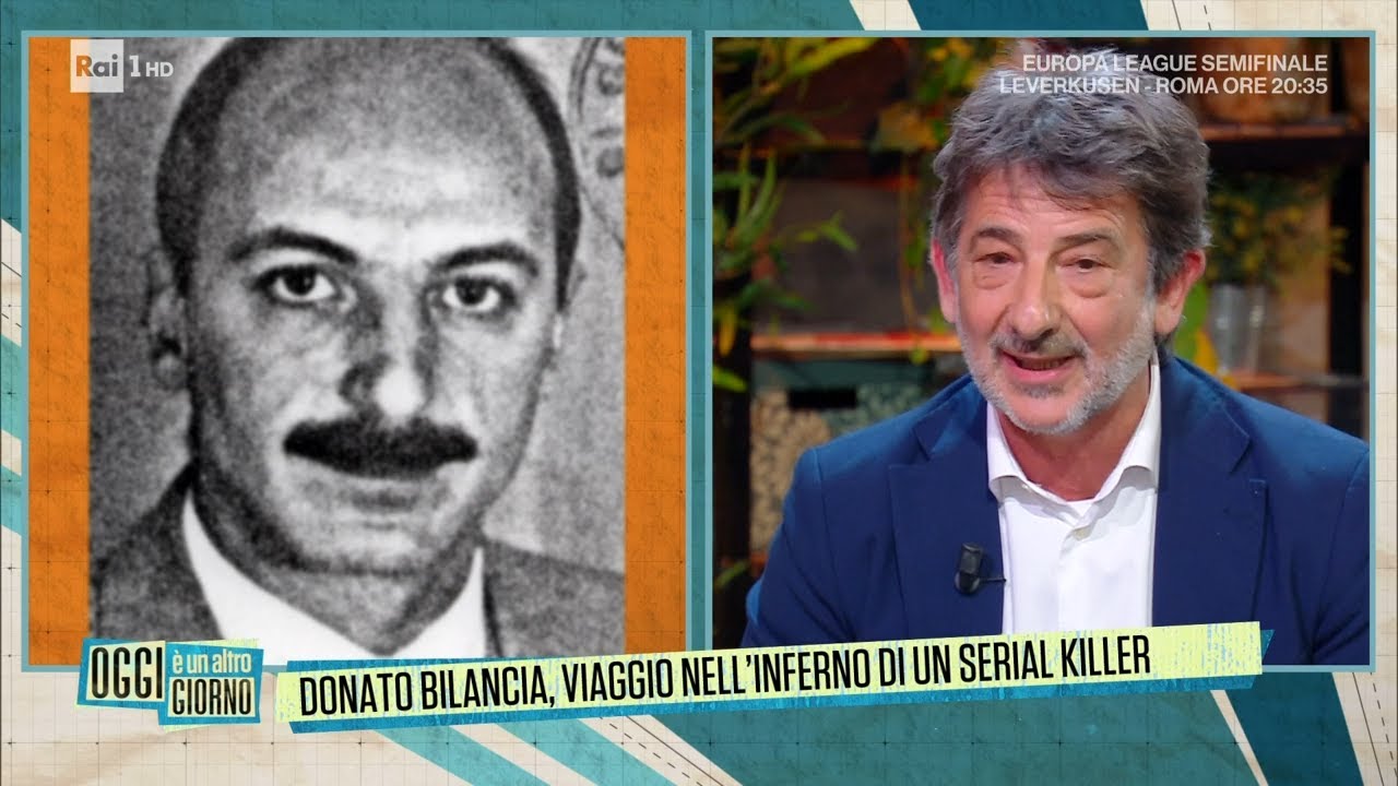 Ritratto di Donato Bilancia con lo scrittore Carlo Piano - Oggi è un altro giorno 18/05/2023
