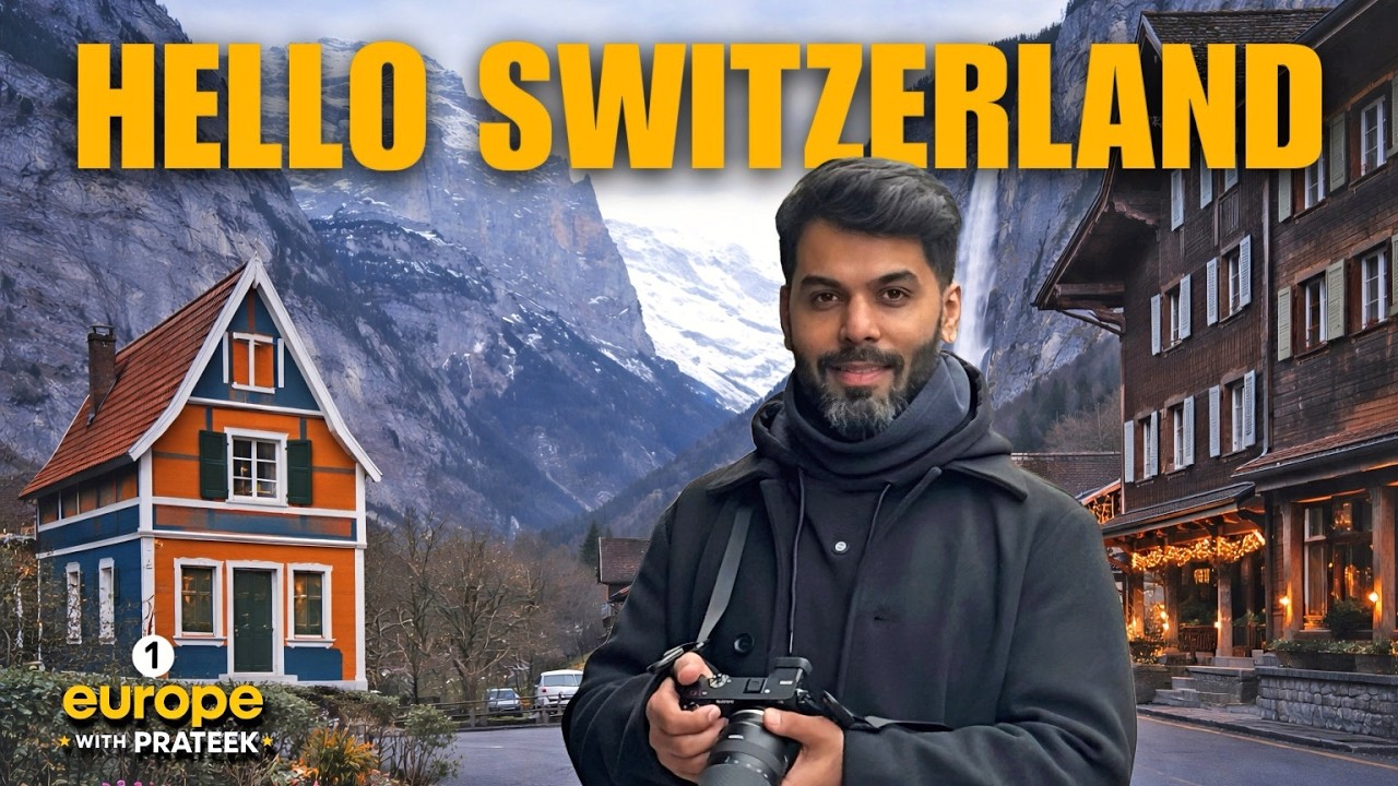 Our First Day in Lauterbrunnen, Switzerland (DID NOT EXPECT THIS)🇨🇭 2026