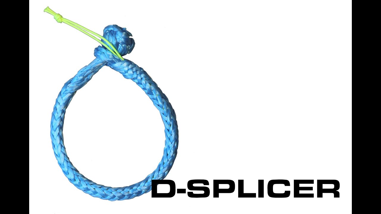 D-SPLICER: how to make a Dyneema softshackle