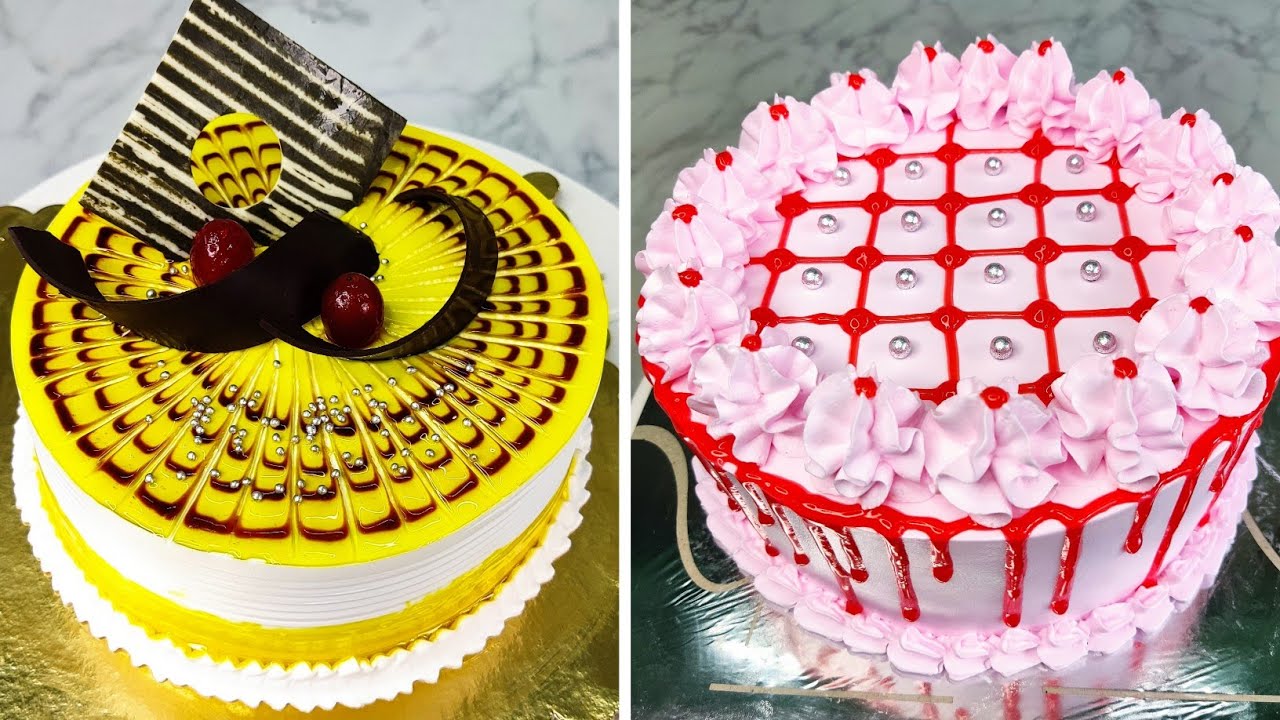 How To Make Cake Decorating Tutorials for Beginners | Homemade cake decorating ideas | Cake Design |