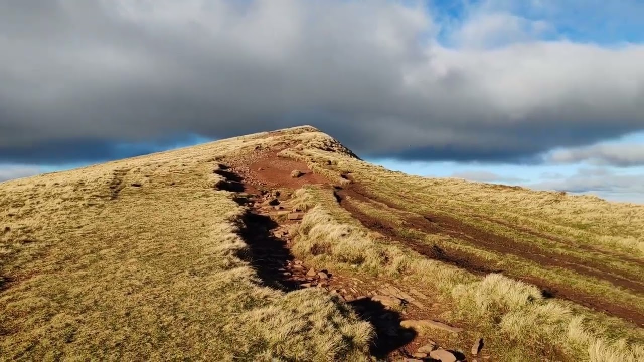 Cribyn (Brecon Beacons) the north edge