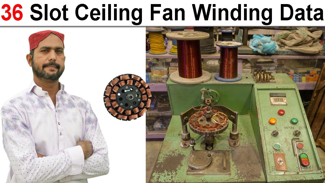 Ceiling Fan Winding Data Calculation Formula In Urdu Hindi