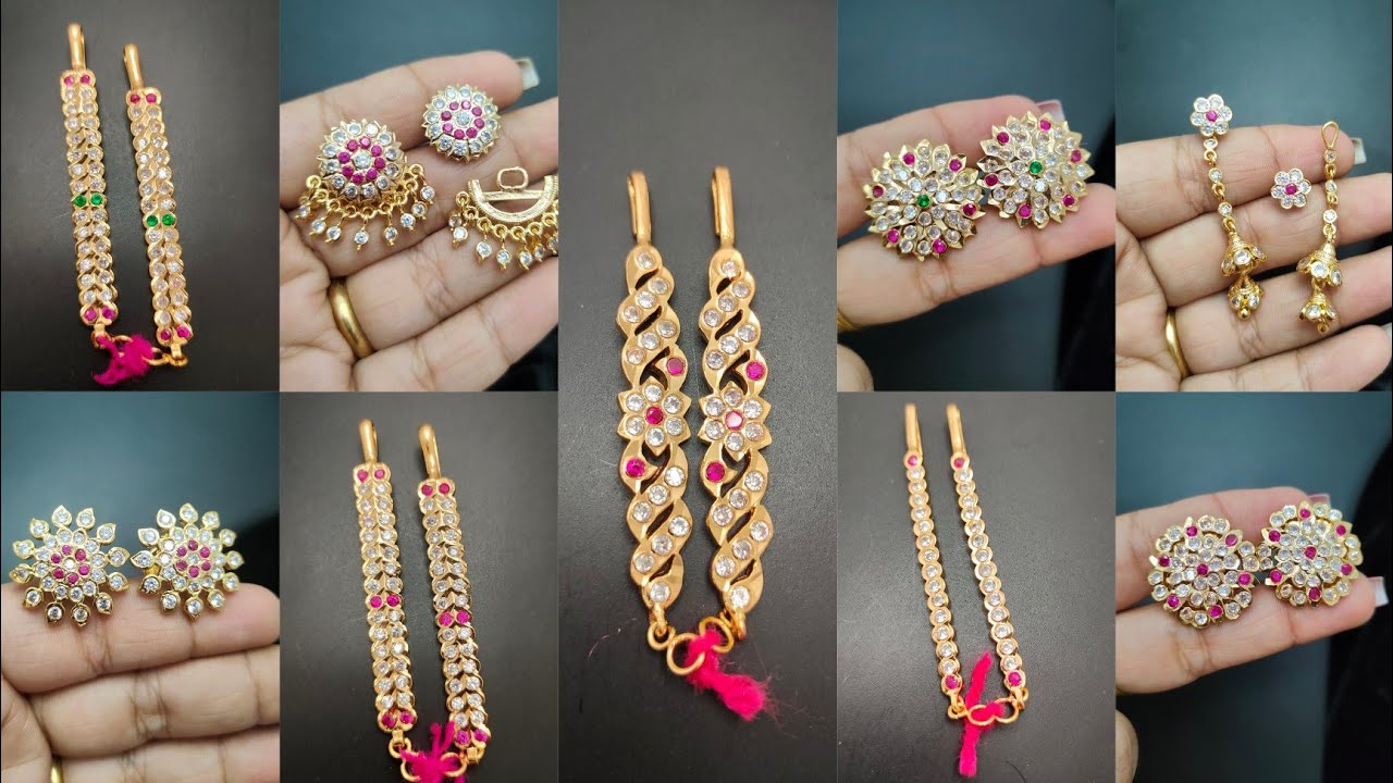 Panchaloham All New Collection Jhumkas,Matilu,Stud's, Mixed Collections 63698 07068/90803 61160