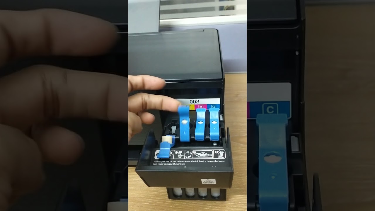 Epson Printer ink refill section | L3210, l3110