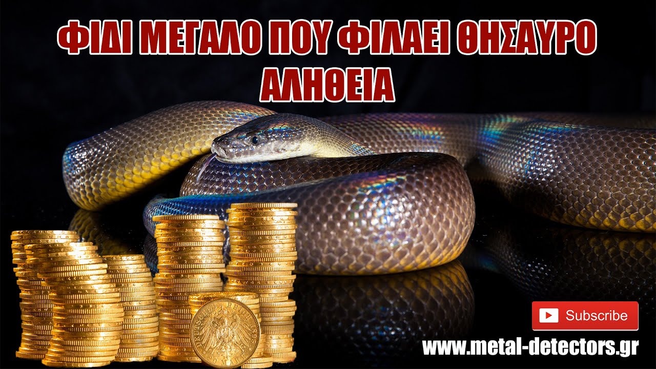 Ανιχνευτές χρυσού - Φίδι μεγάλο που φυλάει θησαυρό  Αλήθεια