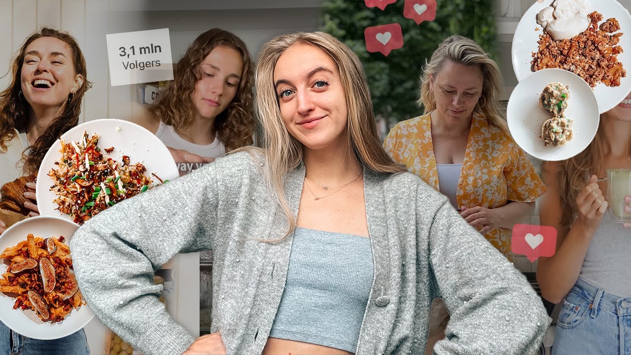 recepten testen van food influencers... 🤔