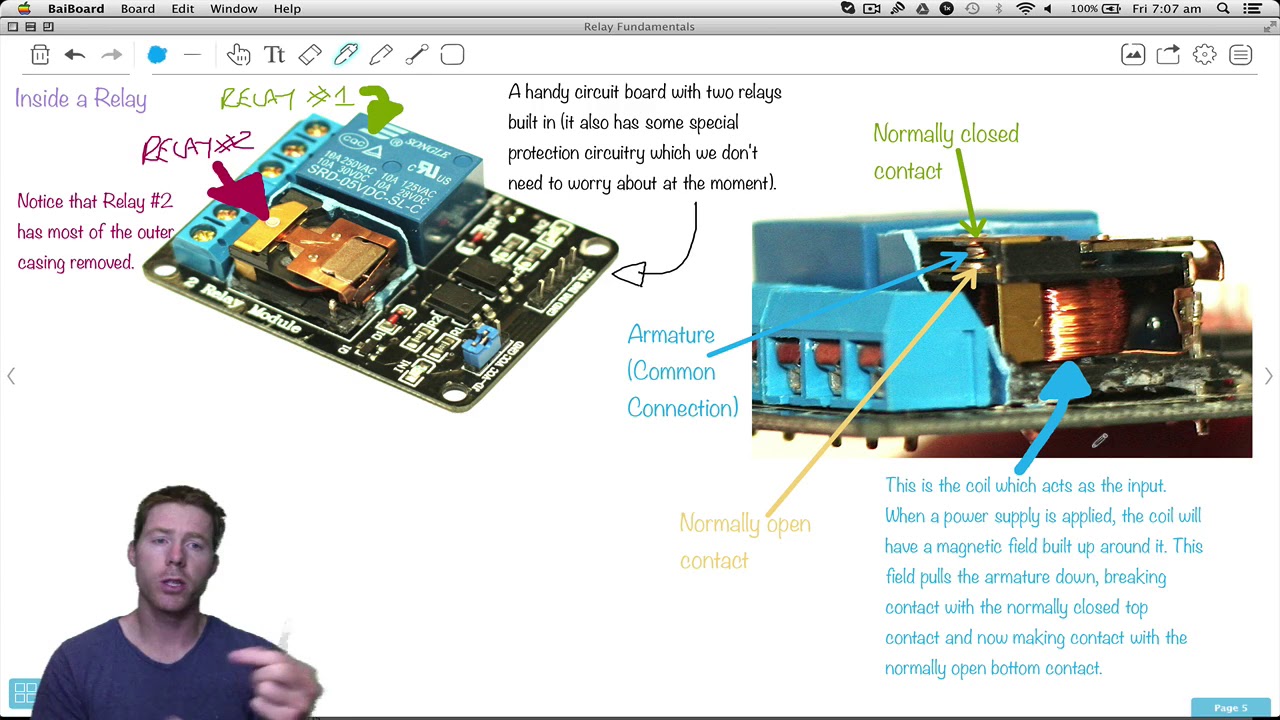 Electronics Fundamentals Tutorial #31 Relays