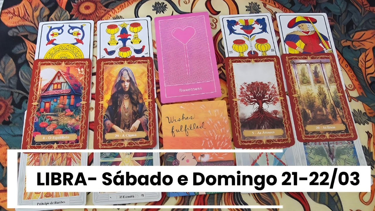 LIBRA- SÁBADO E DOMINGO 21-22/03