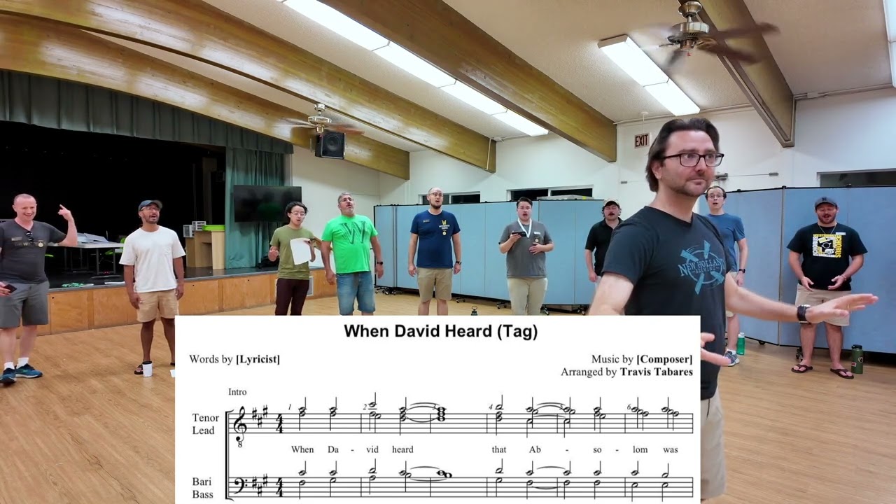 When David Heard (rehearsal tag)