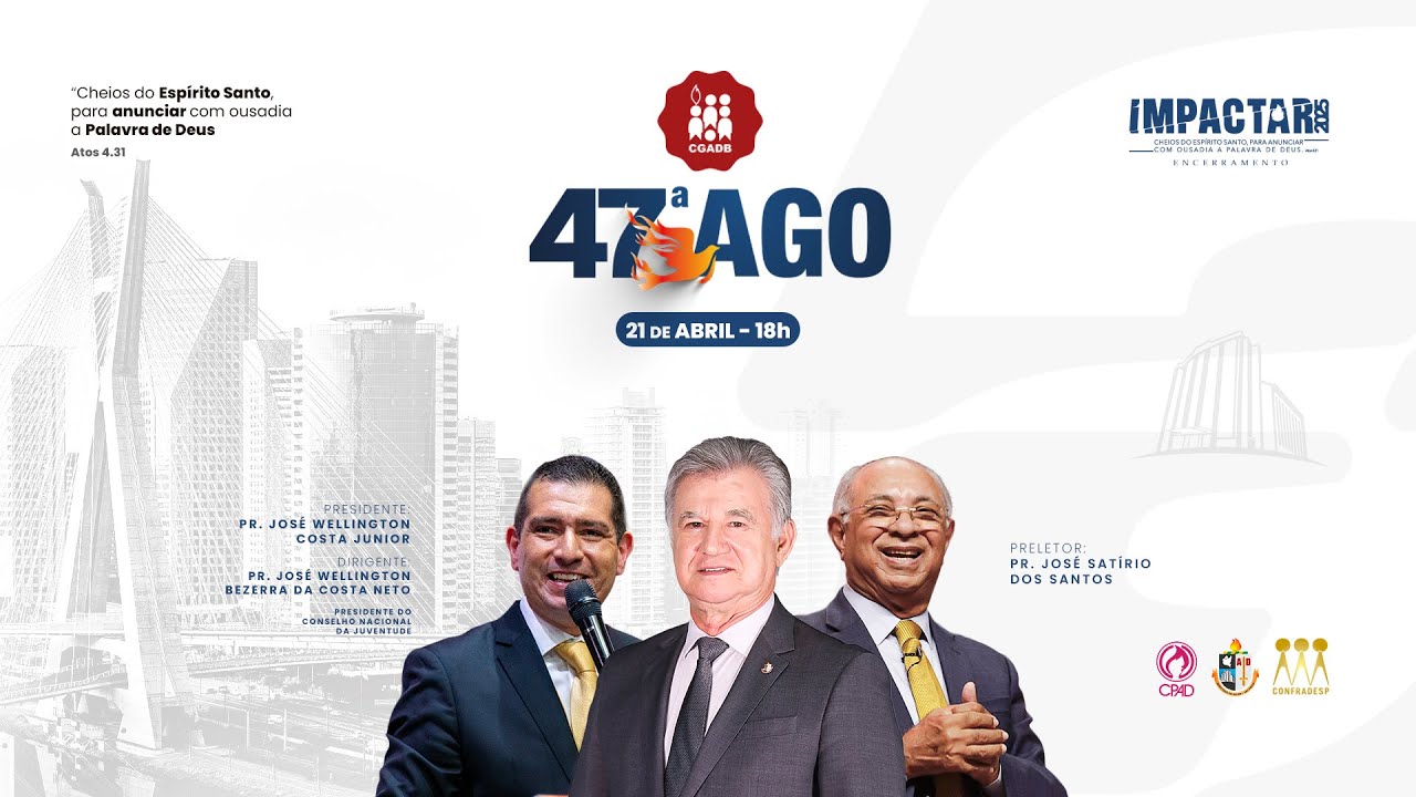 47º AGO   | CGADB  | IMPACTAR | 21/04/2025  | NOITE | TV AD BELÉM