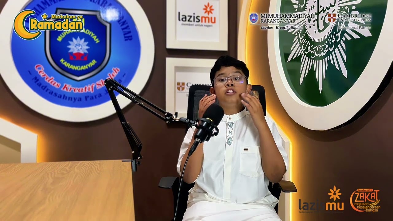 Muhammad Fauzan Ammar - Kelas 6B - Niat puasa karena Allah. Mengajarkan keikhlasan sejak kecil
