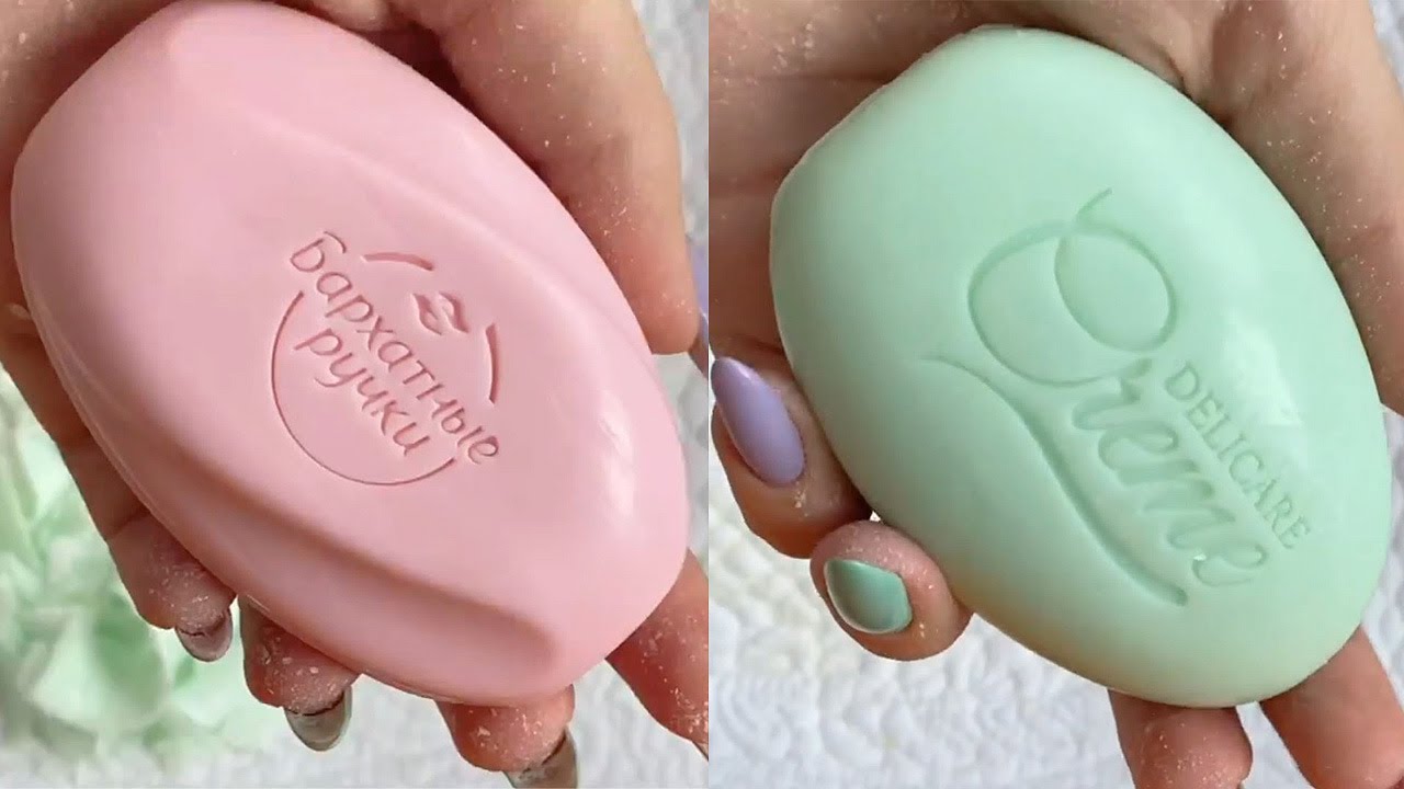 3X Speed Satisfying Soft Soap Cutting ASMR