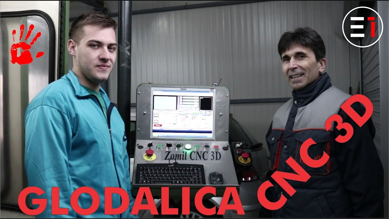 VESTE RUKE mojih djaka - CNC 3D Glodalica