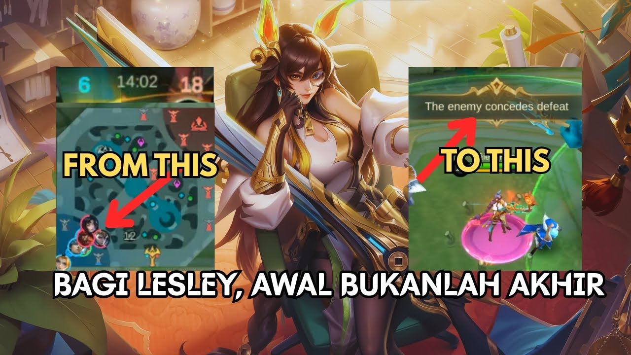 AWAL BUKANLAH AKHIR, LESLEY LATEGAME NI BOS 