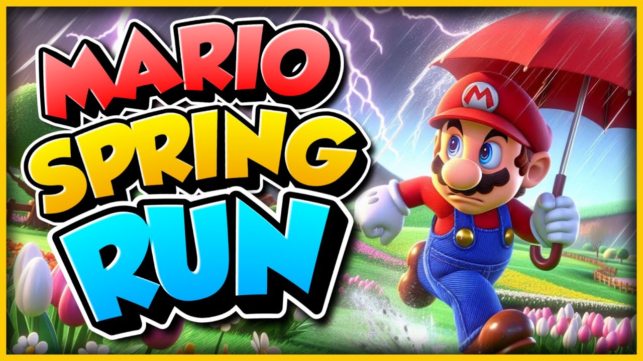 ☀️ Mario Spring Run! ☀️ Spring Brain Break ☀️ Just Dance ☀️ Danny Go Noodle ☀️ Freeze Dance