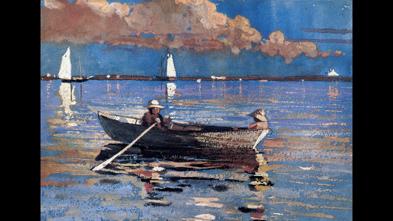 Winslow Homer (American, 1836-1910) - Part I - Watercolor paintings by Winslow Homer