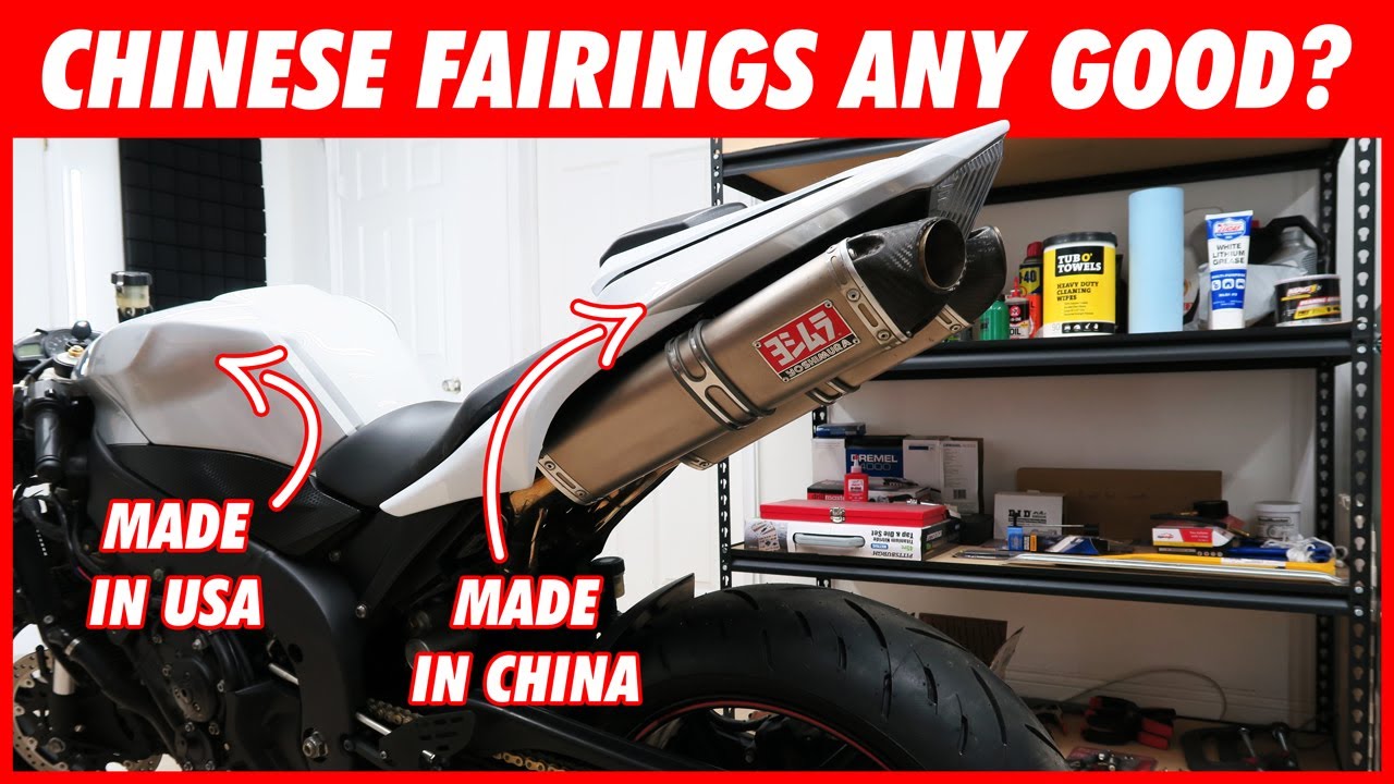 CHEAP Chinese Fairings for Wrecked Yamaha R1 Rebuild - Is It Worth It? Part 12