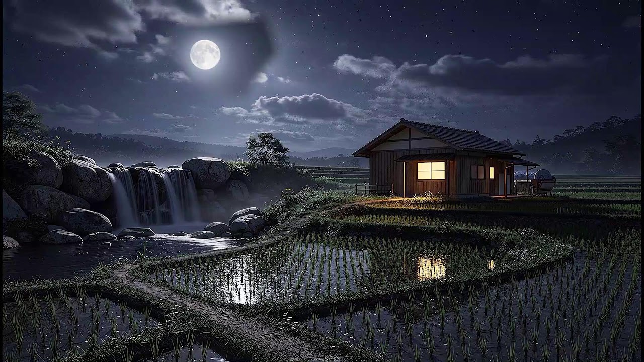 Calming Night 🌑 Healing of Stress,Anxiety and Depressive States,Relaxing ,Nighttime Sleep Time 29