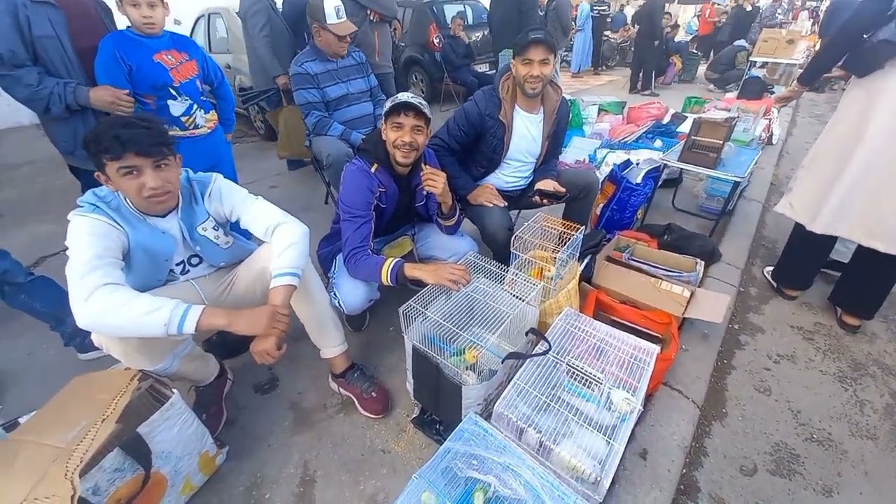 أجواء سوق الصالحين مدينة سلا توليعة يا سلام