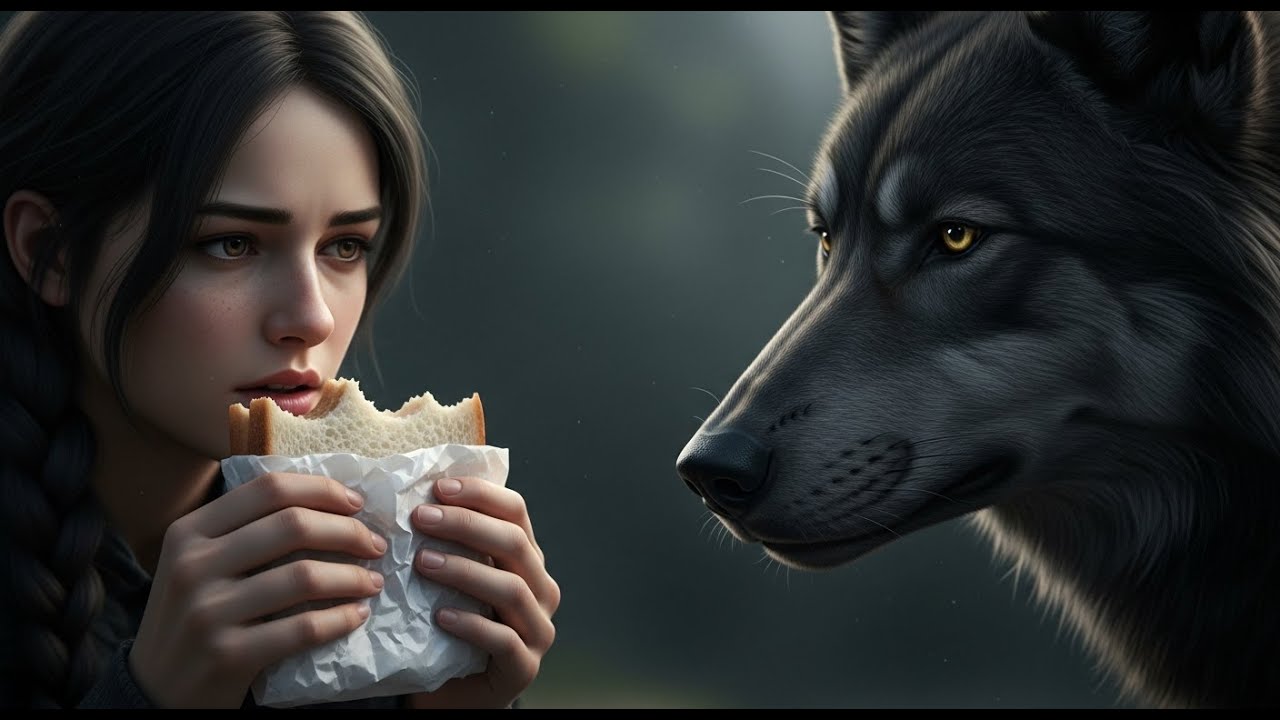 Sie teilte ihr letztes Pausenbrot mit einem Streuner – er war der verletzte Alpha-König.