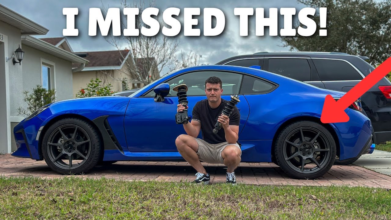 I Went Back to Stock Suspension on my 2022 BRZ..