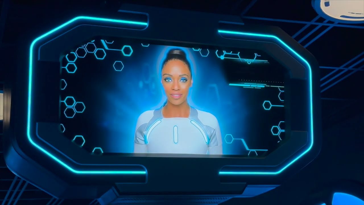 TRON Lightcycle / Run – FULL Safety and Load Area Video | Magic Kingdom