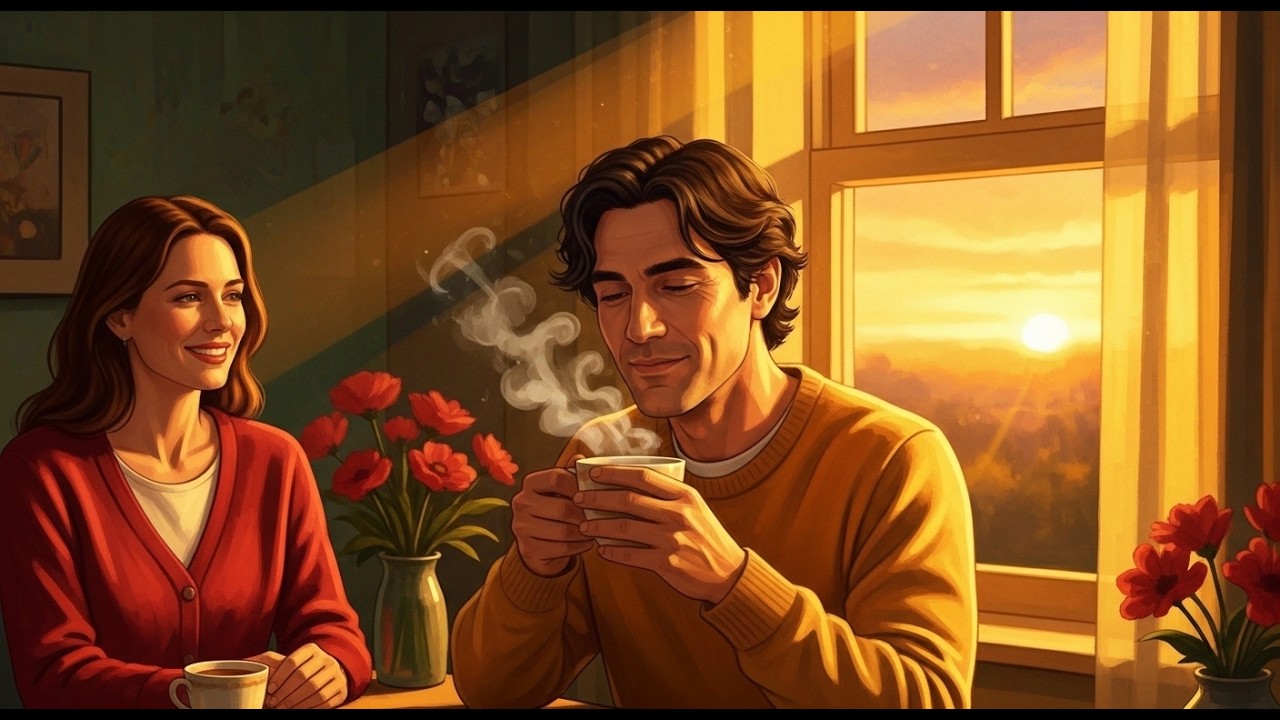Cozy Late Summer Romance | Tea by the Open Window 🌿 ghibli asmr video