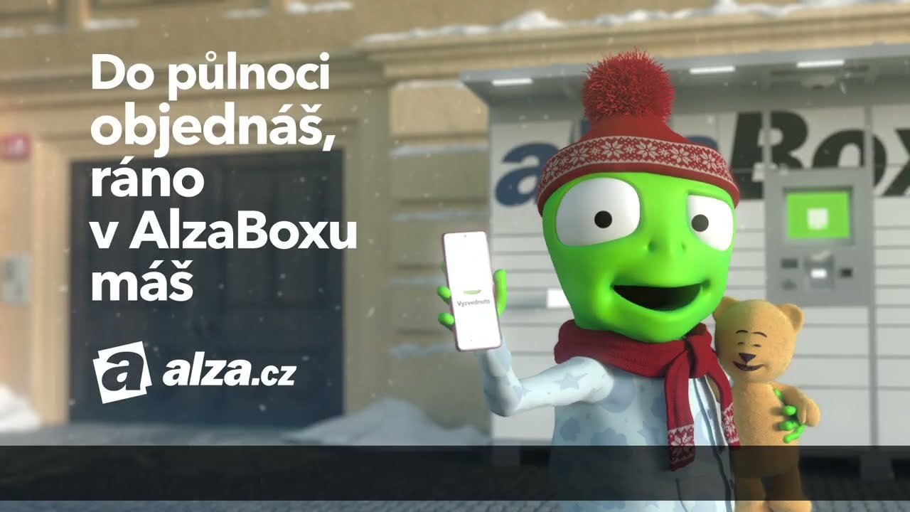 Do půlnoci objedn&aacute;&scaron;, r&aacute;no v AlzaBoxu m&aacute;&scaron; - V&aacute;noce