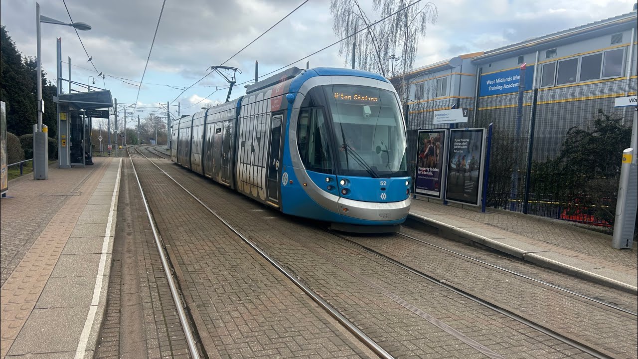 West Midlands Metro Wednesday 25th February 2026 Wednesbury Great Western 