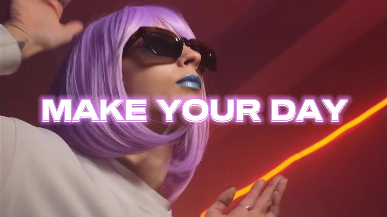 DEERIVEE - Make Your Day (Club Mix) (Official Music Video)