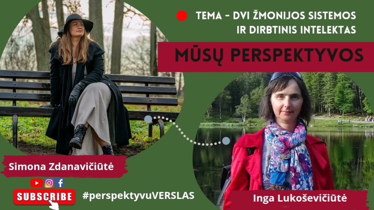 Dvi žmonijos sistemos ir dirbtinis intelektas | Mūsų Perspektyvos #4