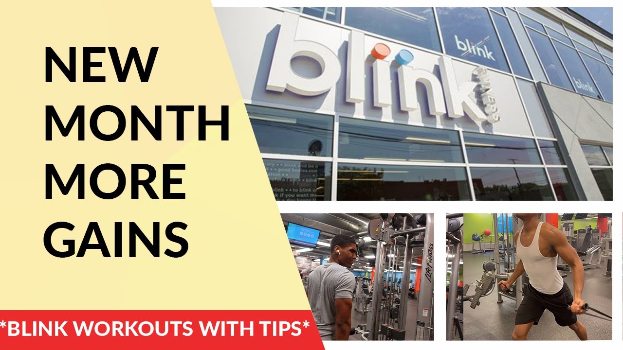 Full Week Workouts For EASY GAINS! | RETURN OF BLINK FITNESS