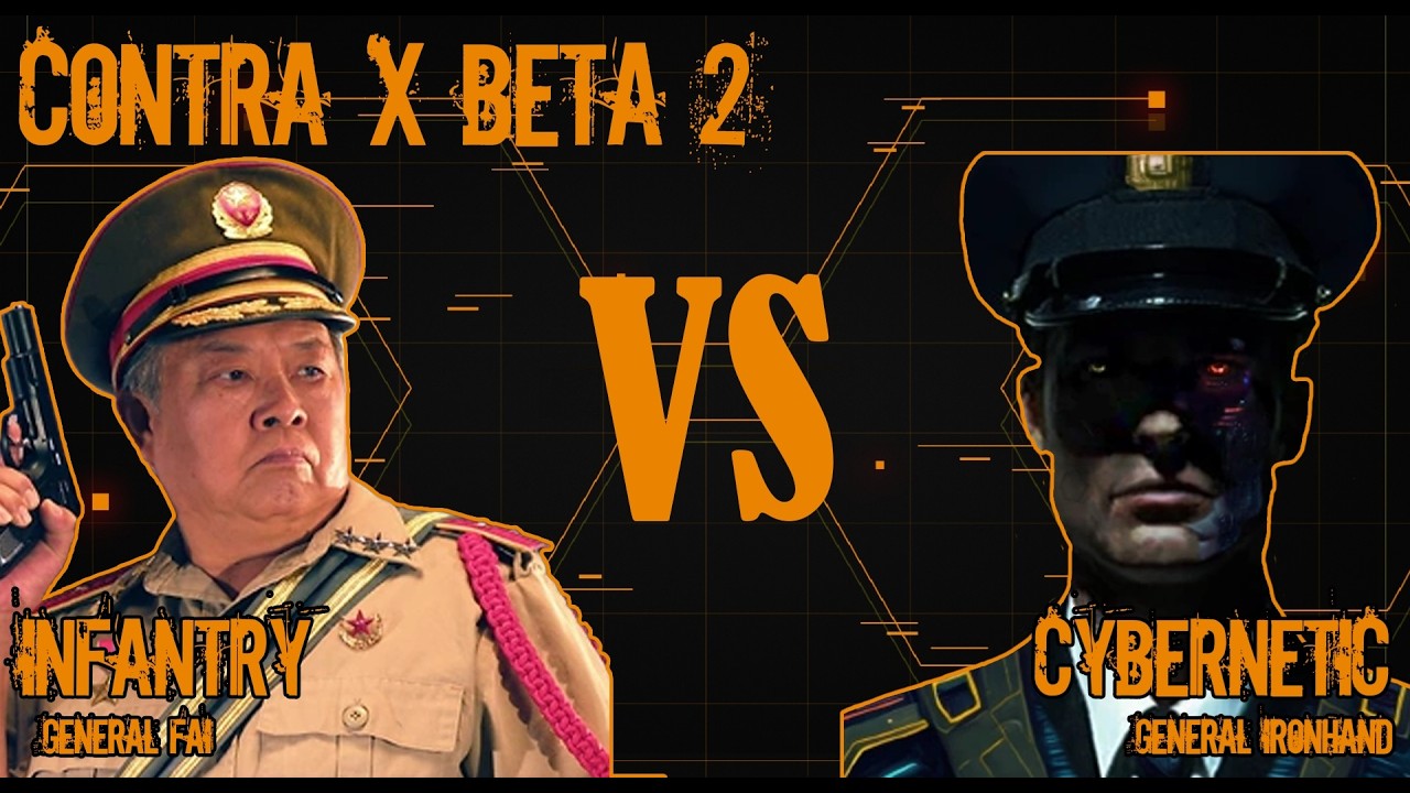 C&C Generals Contra X BETA 2. Испытание: Генерал пехоты против Кибернетического генерала [Сложный...