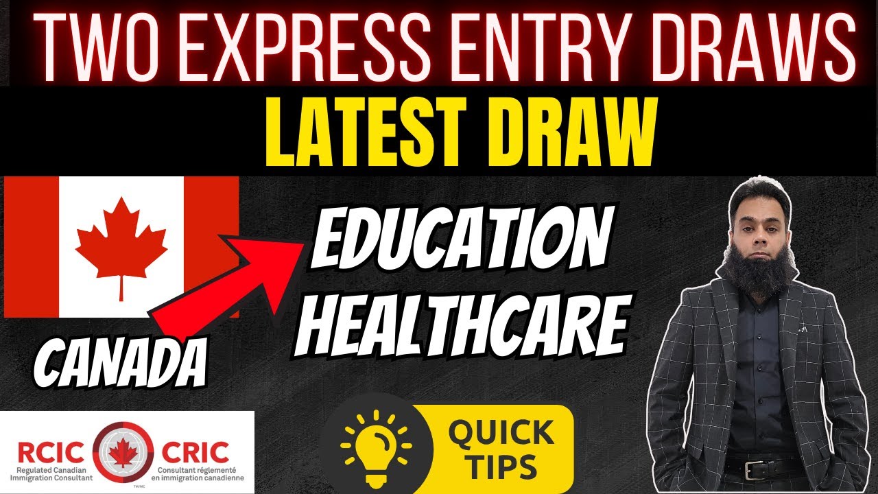 Latest Express Entry Draw&nbsp;| Education and Healthcare Category