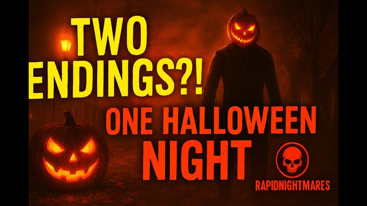 I Was Alone At Home On Halloween Night 👻 | One Halloween Night | Both Endings | Full Gameplay