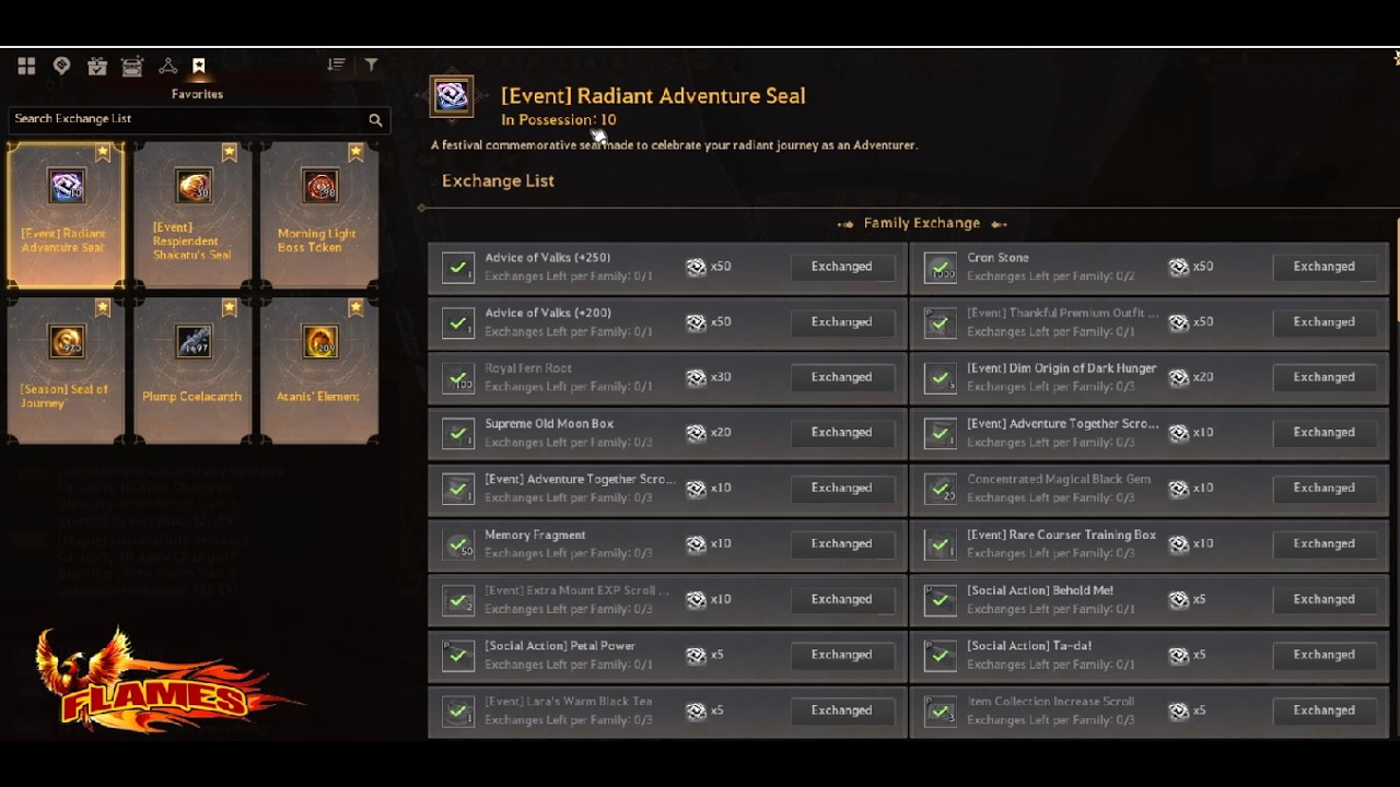 Black Desert Online [Event] Radiant Adventure Seal
