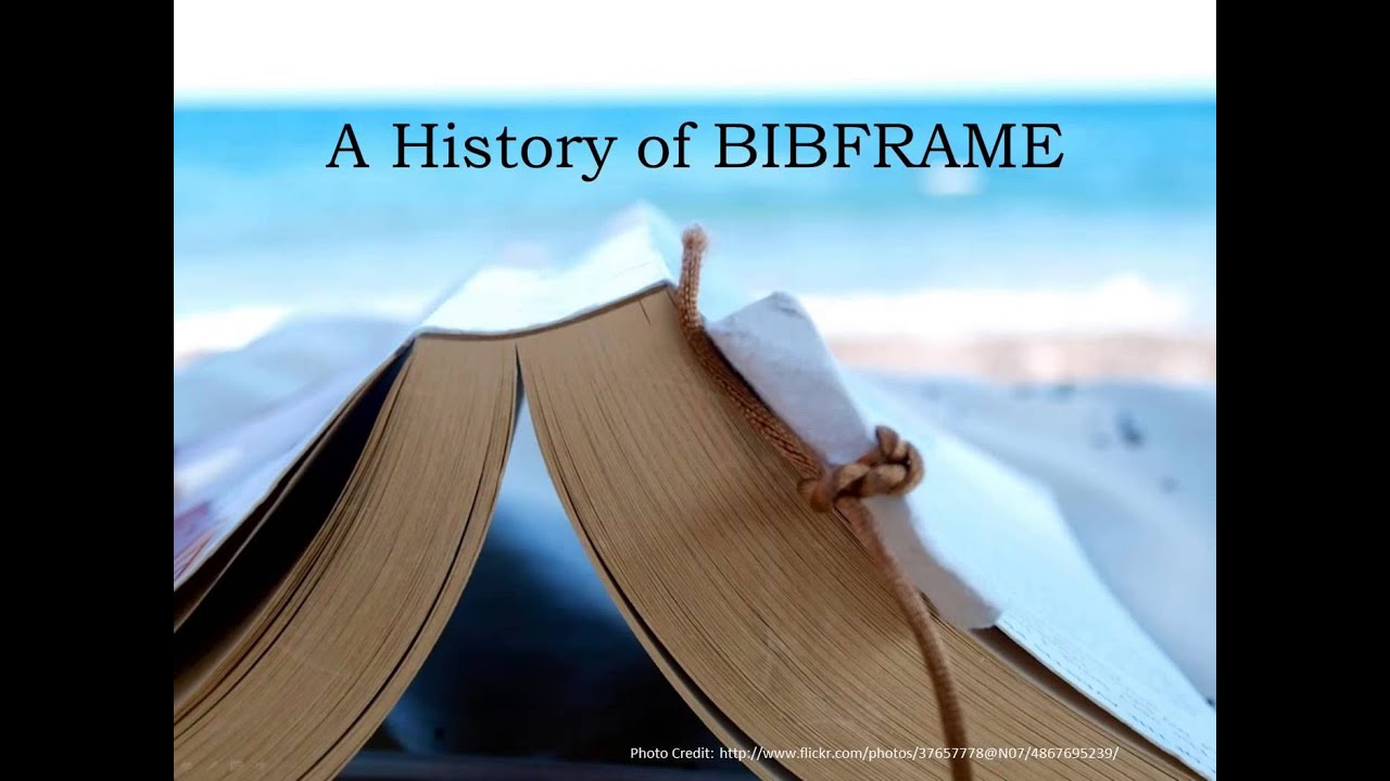 Beyond MARC: BIBFRAME and the Future of Bibliographic Data