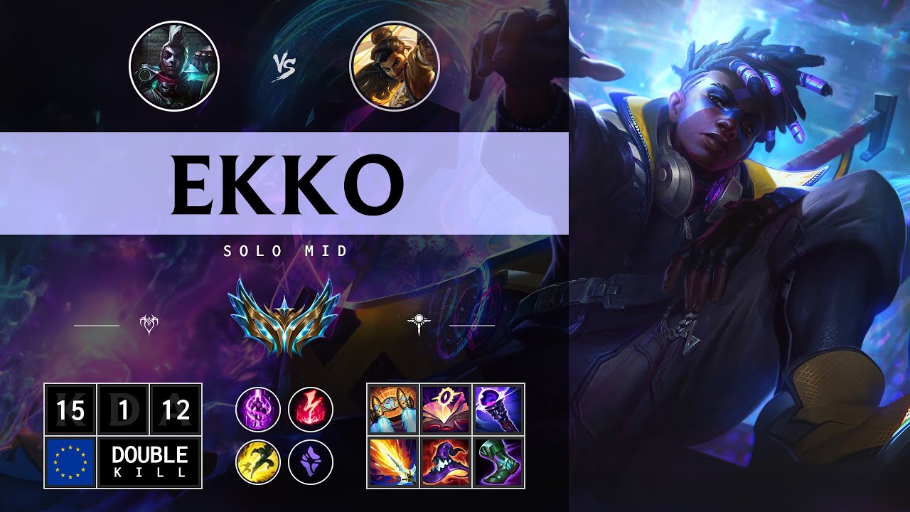 Ekko Mid vs Akshan - EUW Challenger Patch 14.13