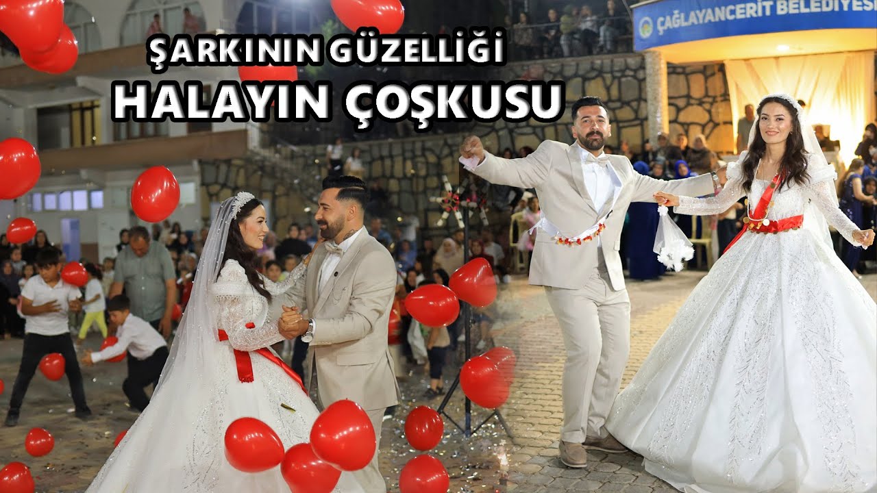 ŞARKININ GÜZELLİĞİ HALAYIN ÇOŞKUSU / Tuğba & Mehmet Ali / ÇAĞLAYANCERİT DÜĞÜNÜ