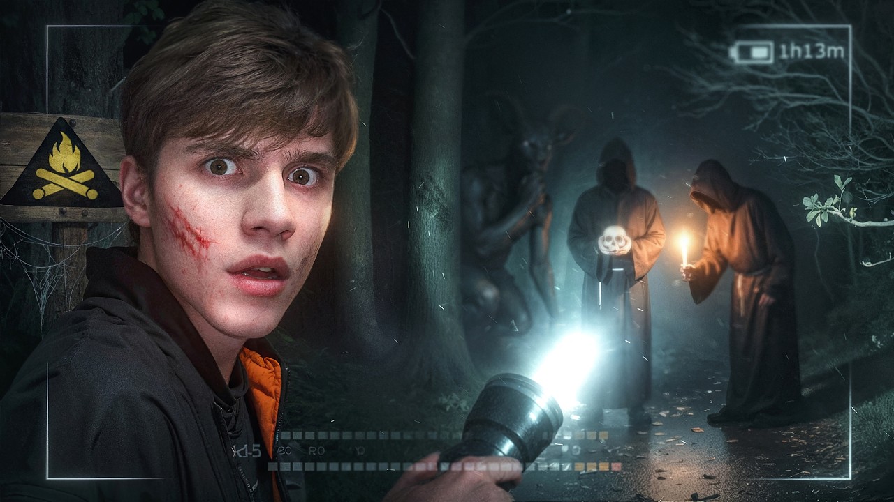 НІЧ У ПОКИНУТОМУ ТАБОРІ - ТУТ ЩОСЬ ВІДБУВАЄТЬСЯ...