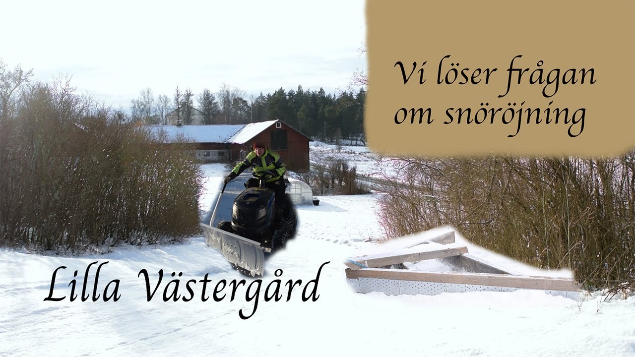 Snöröjning och plogning