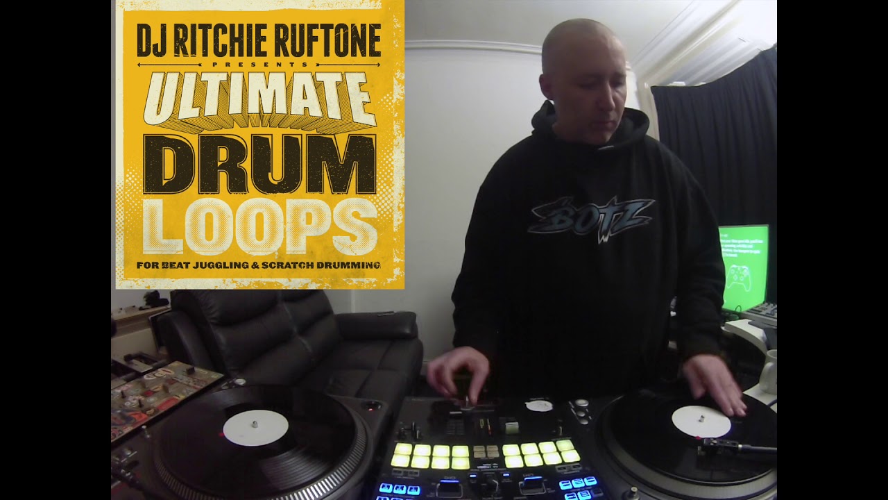 Ritchie Ruftone - Ultimate Drum Loops Drumming clip