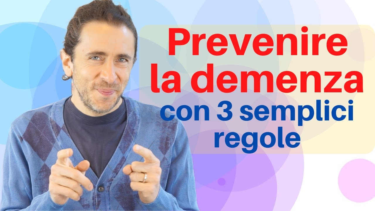 La demenza spaventa tutti, ma spesso si può prevenire. Ecco come.