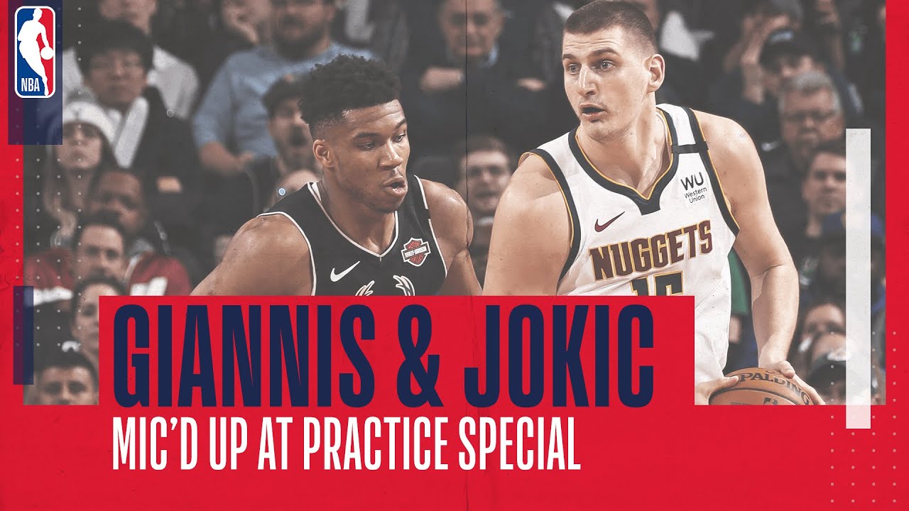 🚨 GIANNIS & JOKIC | MIC'D UP SPECIAL: Listen in as Freak and The Joker practice